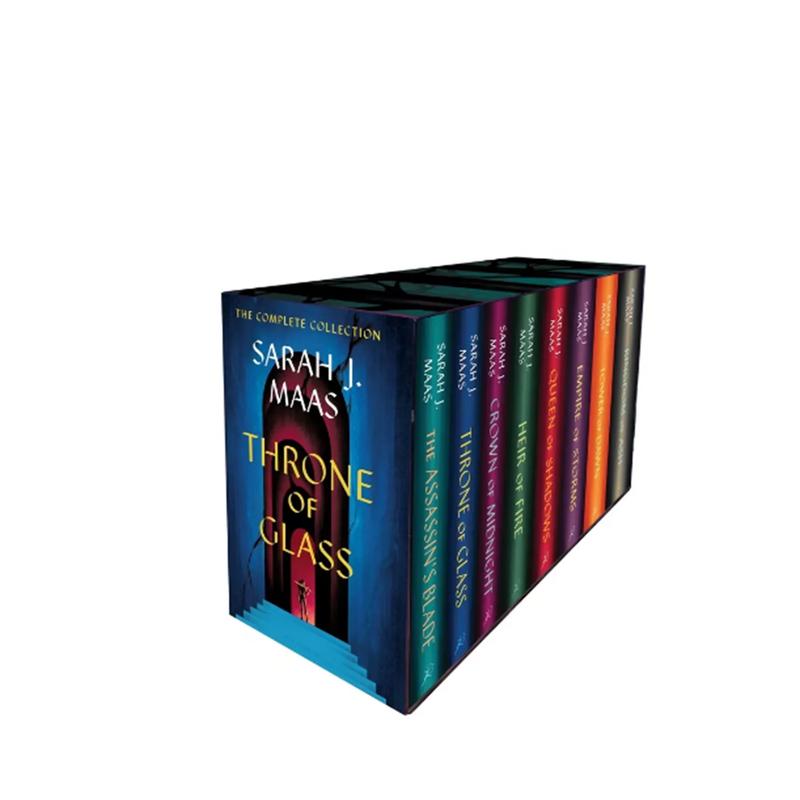 Sarah J Maas Throne of Glass Hardcover Box Set Complete