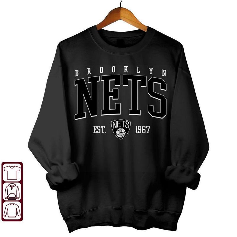 Brooklyn nets crewneck sweatshirt best sale