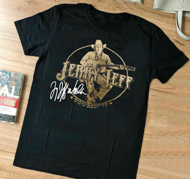 TikTok Shop: jERRY jEFF wALKER sIGNATURE t sHIRT gUITAR tOUR s-5xl