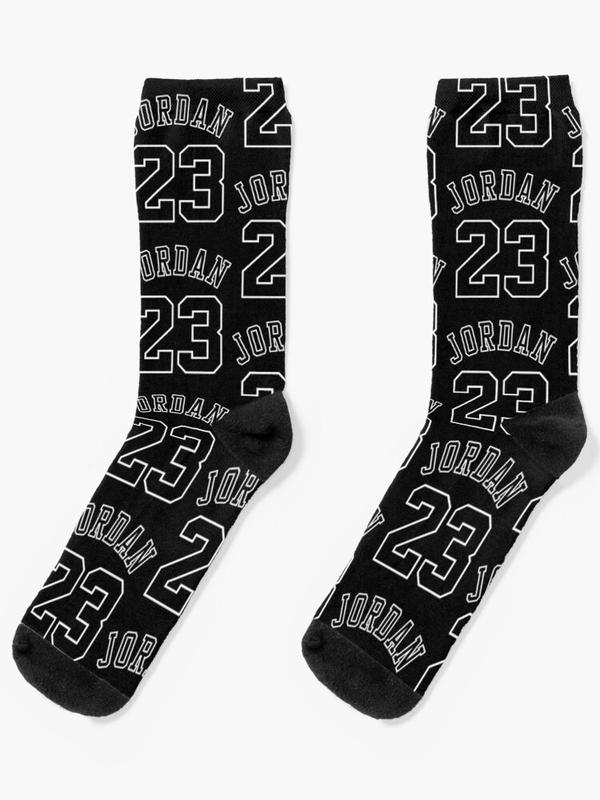 TikTok Shop Michael Jordan 23 Socks Holiday Festive Gift Winter Cozy Stocking Stuffers Christmas Stocking