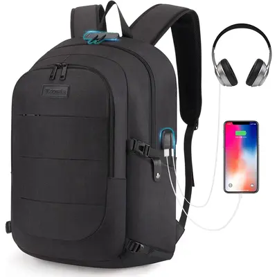 Cute backpacks with chargers best sale