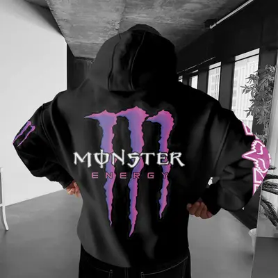 Women s monster vintage energy hoodie