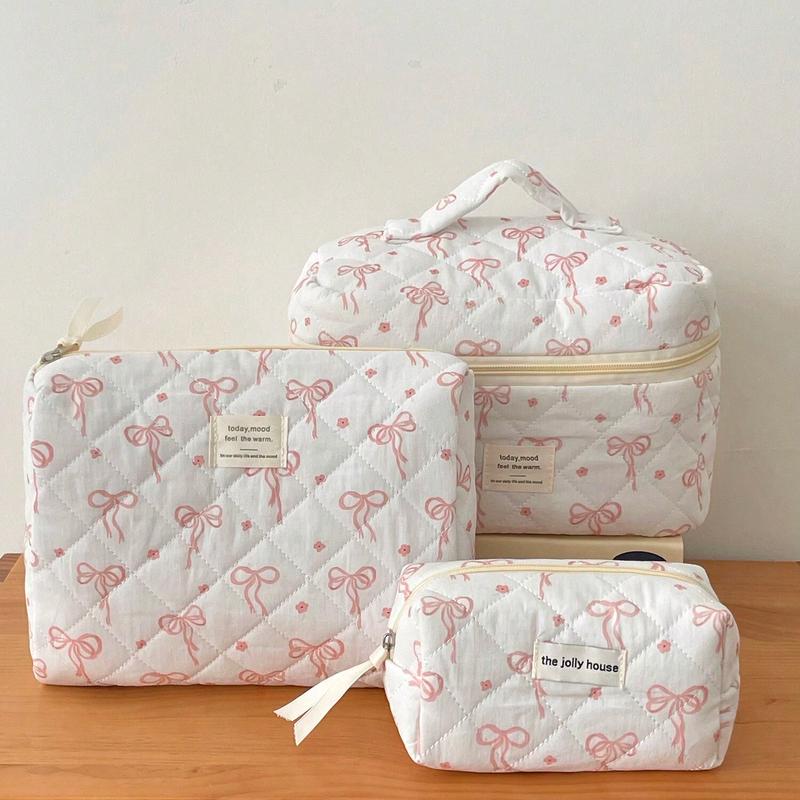 Colorful Bow Zip Pouch Colorful Bow Zip Pouch