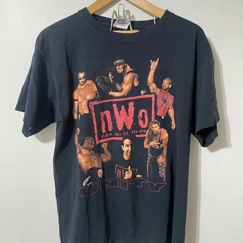 nwo ウルフ パック t シャツ ストア