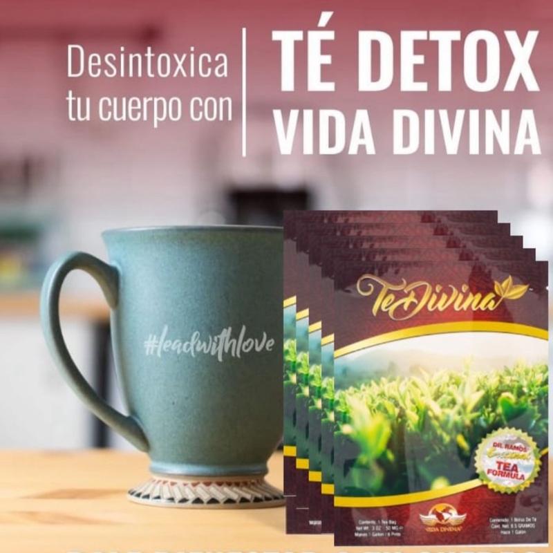 Two sachet TeDivina Organic Tea Formula, 12-Herb Blend, Caffeine-Free ...