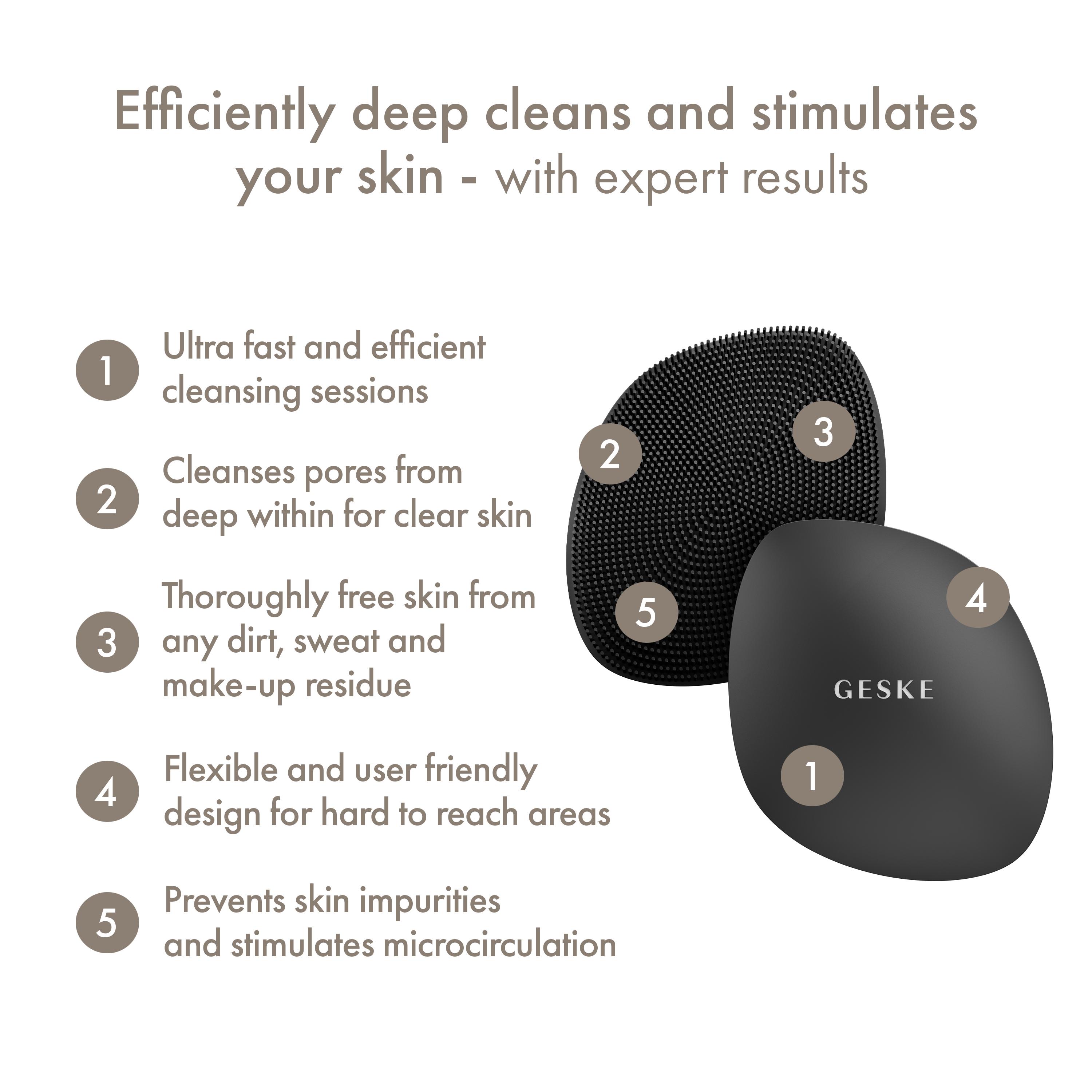 Cepillo facial GESKE | 4 en 1 | Cepillo de limpieza facial - Imagen 26 de 88