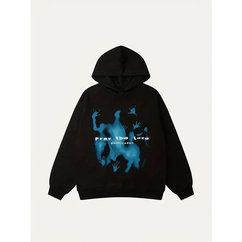 New Letter Print Long Sleeve Hoodies New Letter Print Long Sleeve Hoodies