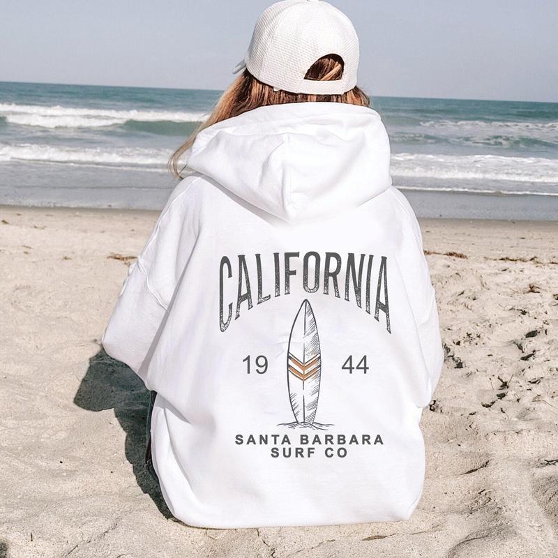 TikTok Shop Surf Sweater Oversized Trendy hoodie Beach Bum hoodie aesthetic tumblr hoodie gift for girl gife son gift son