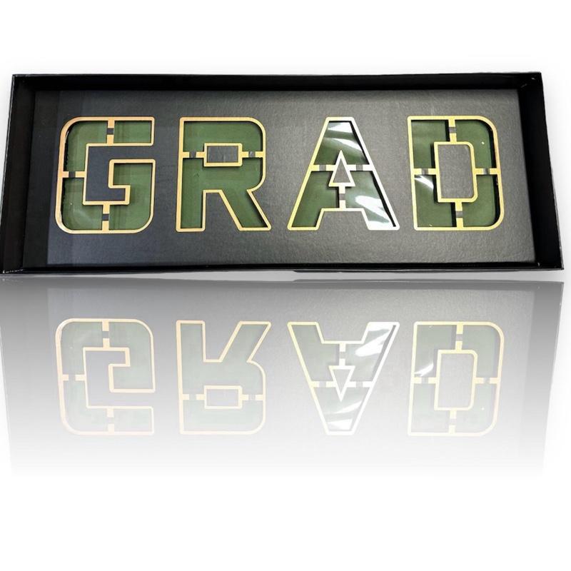 GRAD Boxes for Floral Decoration with Lettering Design - TikTok Shop