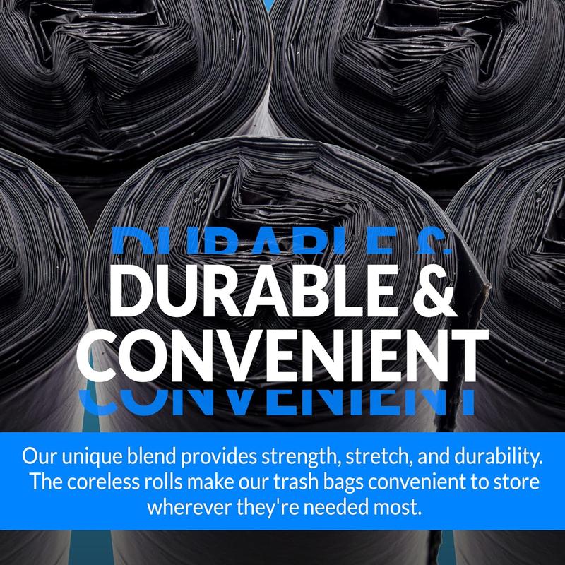 The normal bin bag type allows these trash bags to fit into any