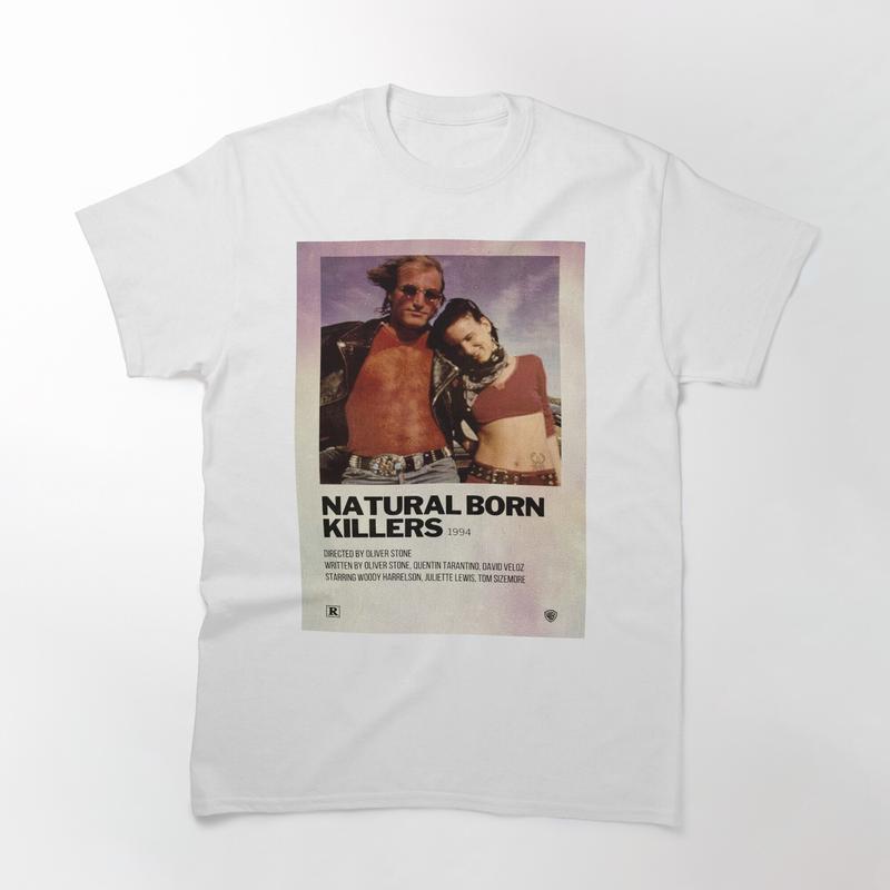 TikTok Shop: Natural Born Killers Poster T-Shirt Classic Movie Poster  Design Celebrating Natural Born Killers Ideal for Film Buffs and Vintage  Movie Enthusiasts