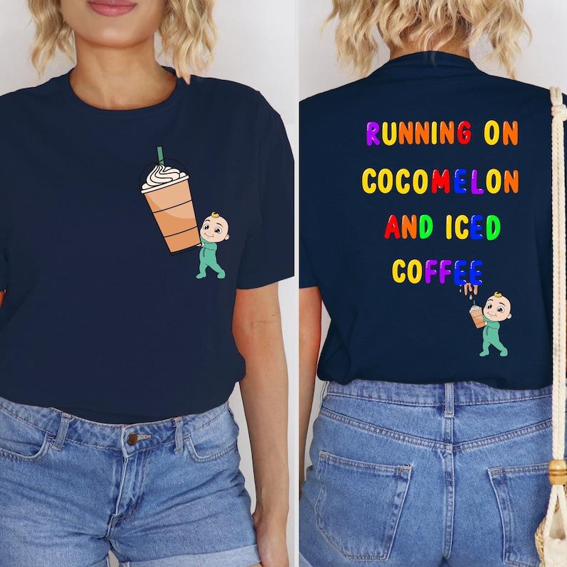 Womens This Mom Runs On Caffeine Funny Ladies Mother T-Shirt Womens This Mom Runs On Caffeine Funny Ladies Mother T-Shirt