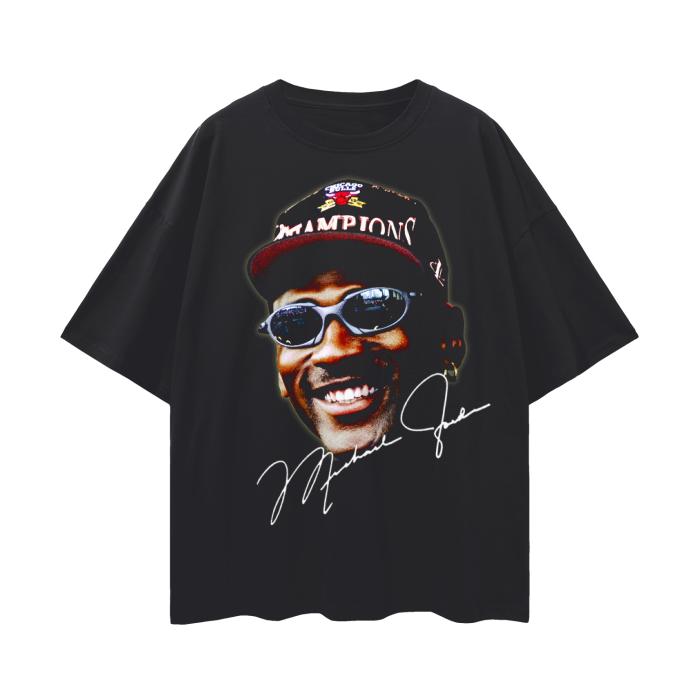 Michael jordan big head t shirt best sale