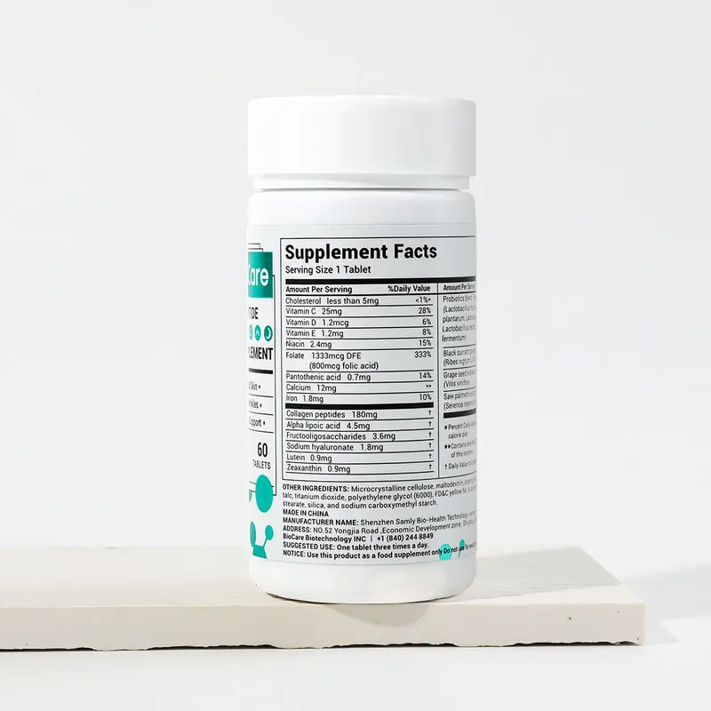 Product Introduction of DrBioCare Collagen 3 bottle, Vitamin & Mineral, Vb & Multivitamin, Contains Vd3, VC, Probiotics,VE,Healthcare Supplement Dietary Colagen 27