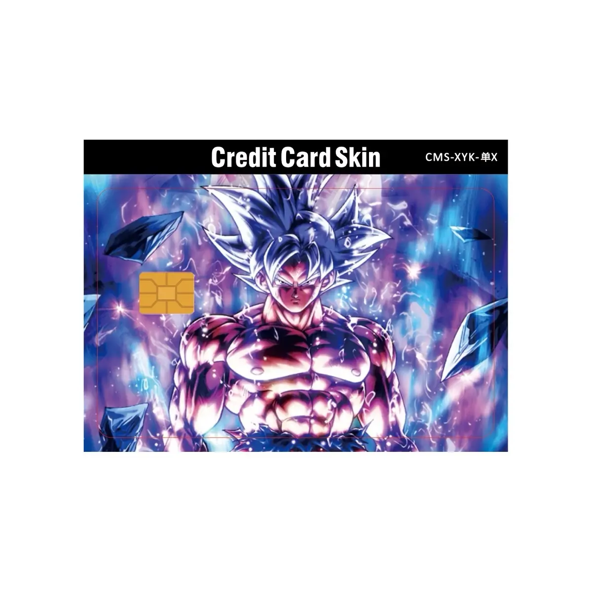 Goku Halo Instinct Credit Card Decoration