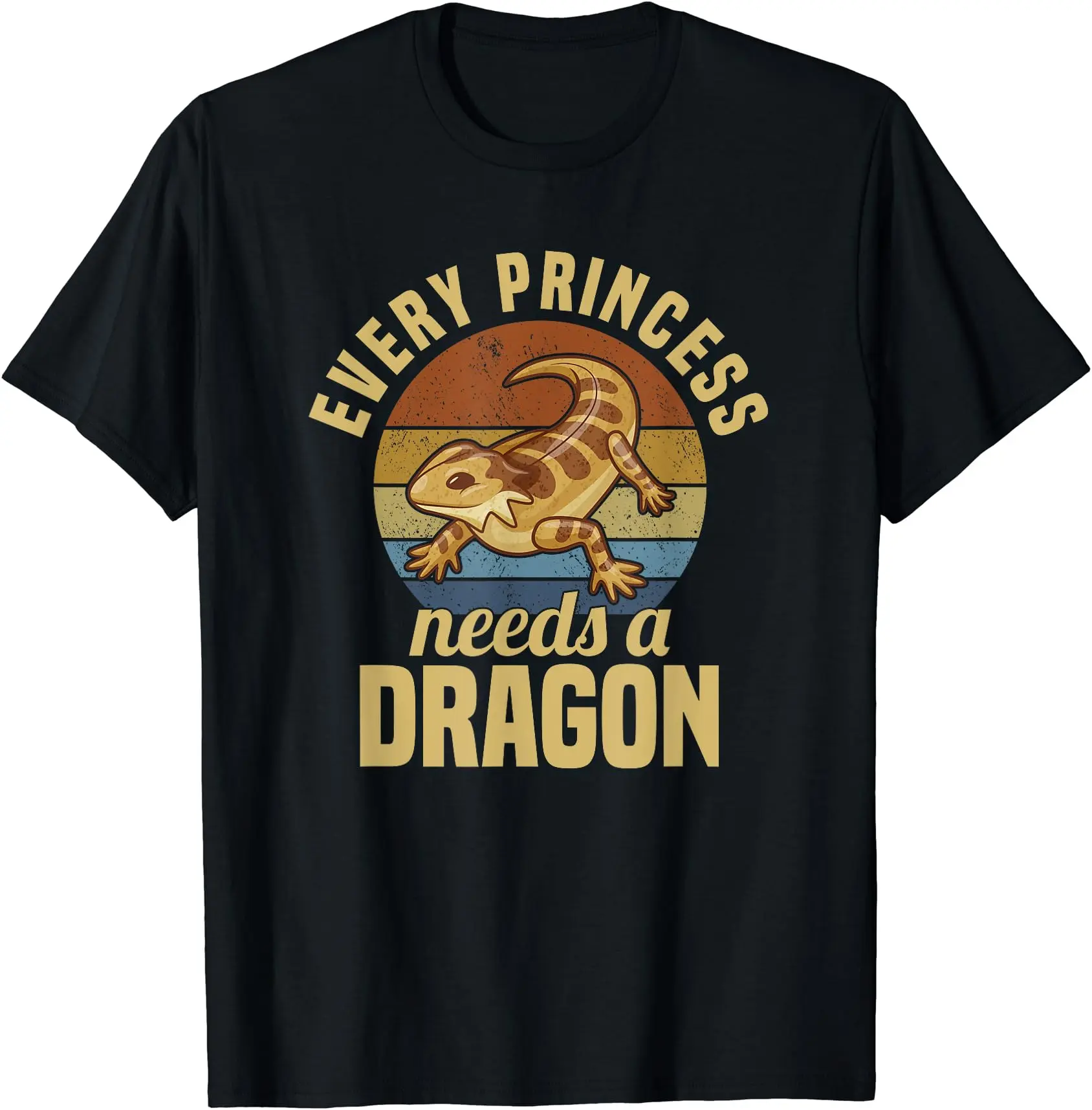 Retro Vintage Bearded Dragon Silhouette Shirt Funny Animal Retro Vintage Bearded Dragon Silhouette Shirt Funny Animal