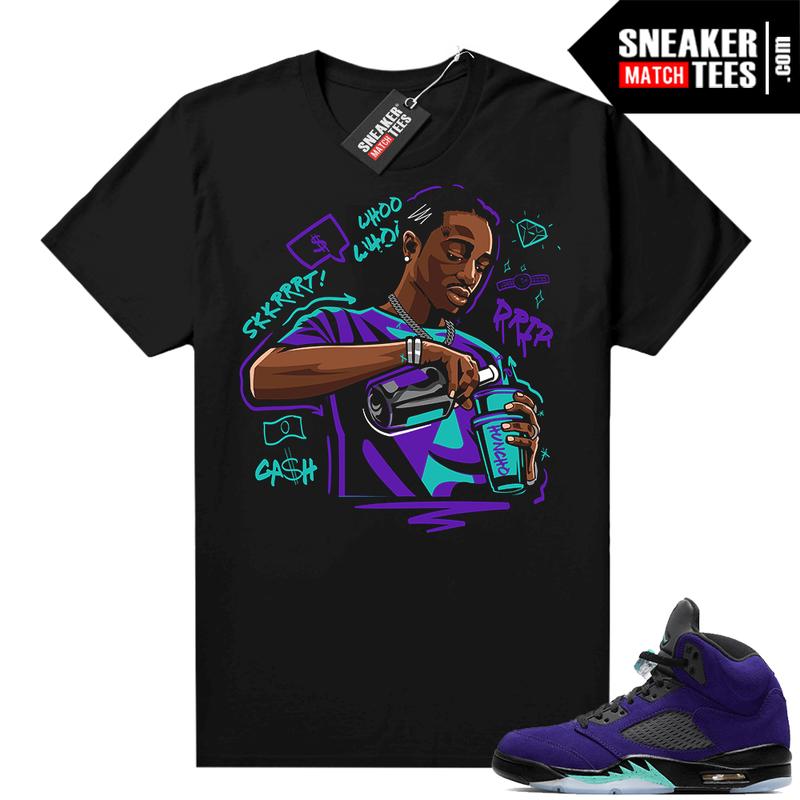 Grape 5s shirt best sale