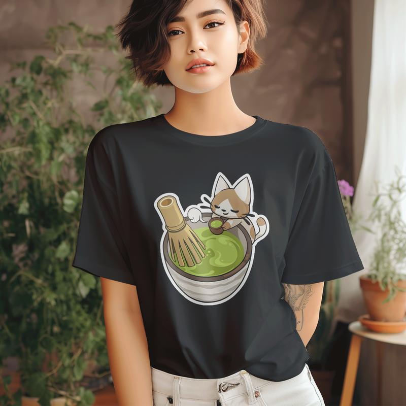 Matcha Man Men's Women's Novelty T-Shirt Matcha Man Men's Women's Novelty T-Shirt