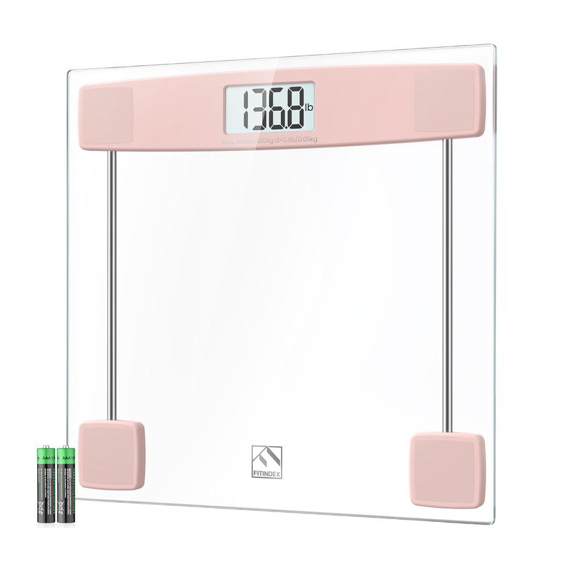 FITINDEX Smart Digital Body Weight Scale With BMI Calculation App