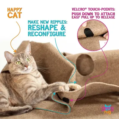 Selected Diy Cat Ripple Rug TikTok Shop