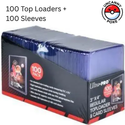 Ultra PRO 3.5" X 5" Clear Toploaders (25-Pack) – Rigid Card Holders For Photos, Trading Cards