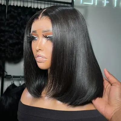 Outre human lace wig- brazilian bob best sale