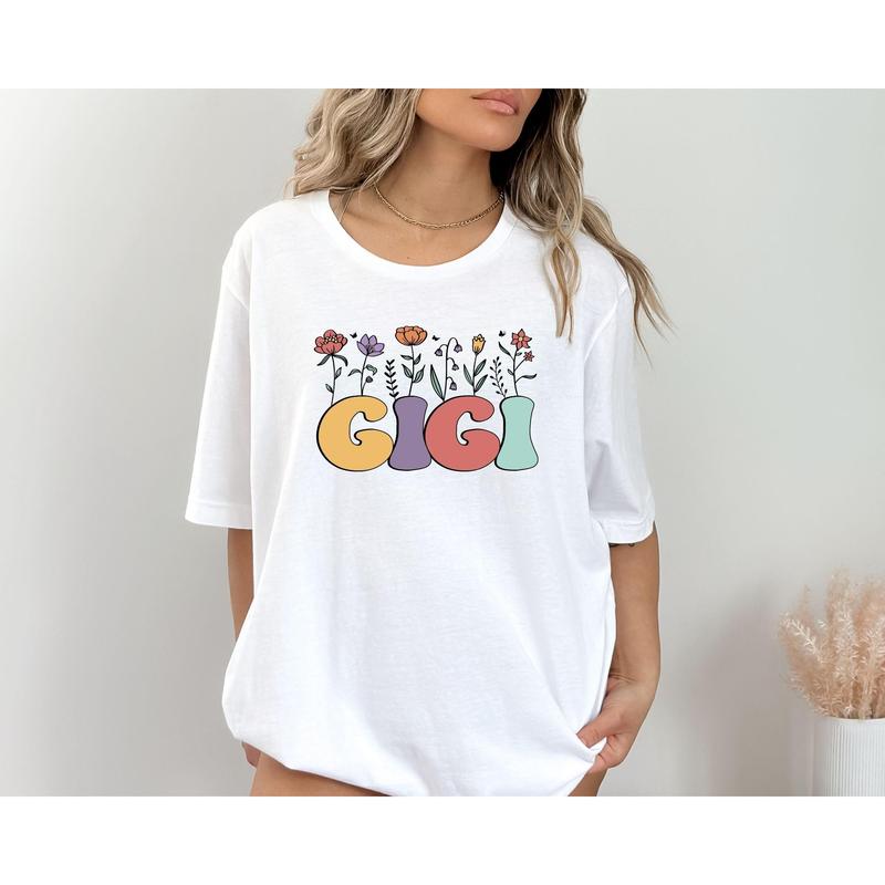 Happiness Is Being A Gigi Shirt Cute Womens Grandma Tees Happiness Is Being A Gigi Shirt Cute Womens Grandma Tees