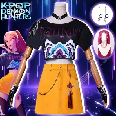 BOSSETY K-Pop D-Demons Hunters Cosplay Deguisement Pour Filles Pop