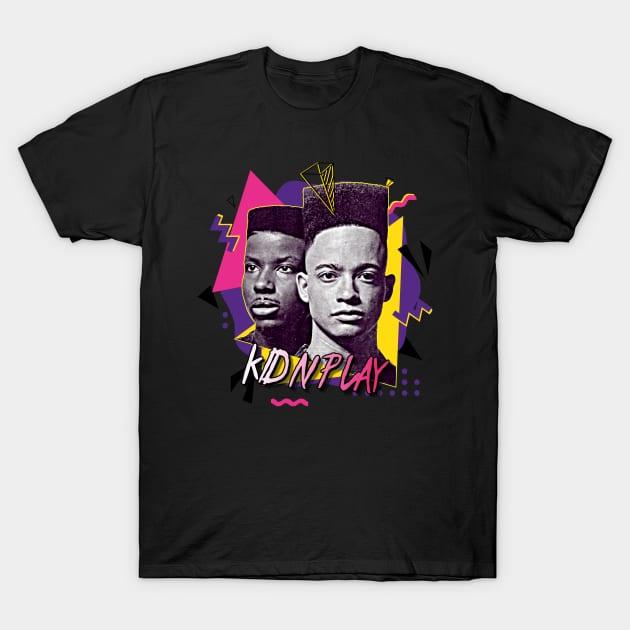 TikTok Shop Kid N Play Retro 90s Graphic FanArt T Shirt