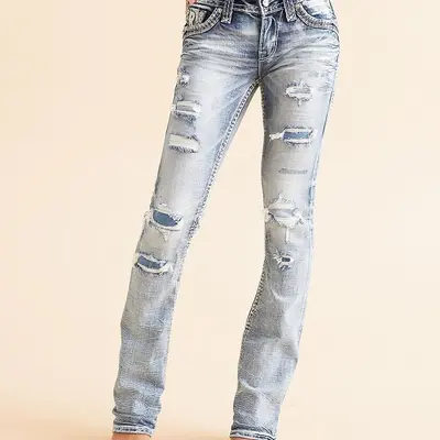 Remix by Rock Revival Cuffed Skinny Jeans. New With Tickets. Size on sale 32.