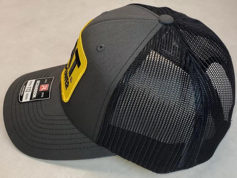 NEW Caterpillar diesel power trucker best hat Richardson 112 snapback style two-tone