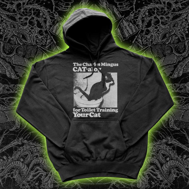 TikTok Shop Charles Mingus Cat Toilet Training Hoodie