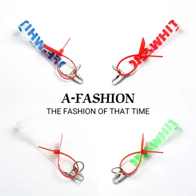 Off-White Mini offers Industrial Belt Keychain for Keys Gradient