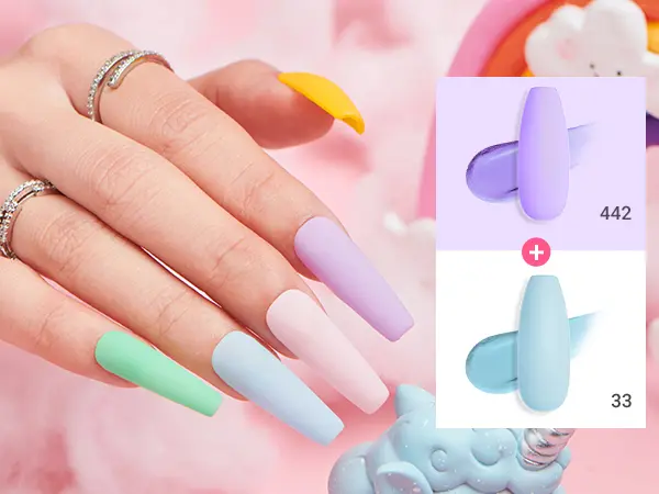 Product Introduction of AZUREBEAUTY 32 Colors + 10 Tools Dip Powder Nail Starter Kit, No UV Lamp All Season All-in-One Set, DIY Manicure at Home, Springtok Nail Care Nail Product 6