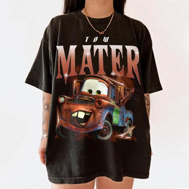 Retro Tow Mater Shirt, Rusteze cars Shirt, Piston Cup shirt, - TikTok Shop