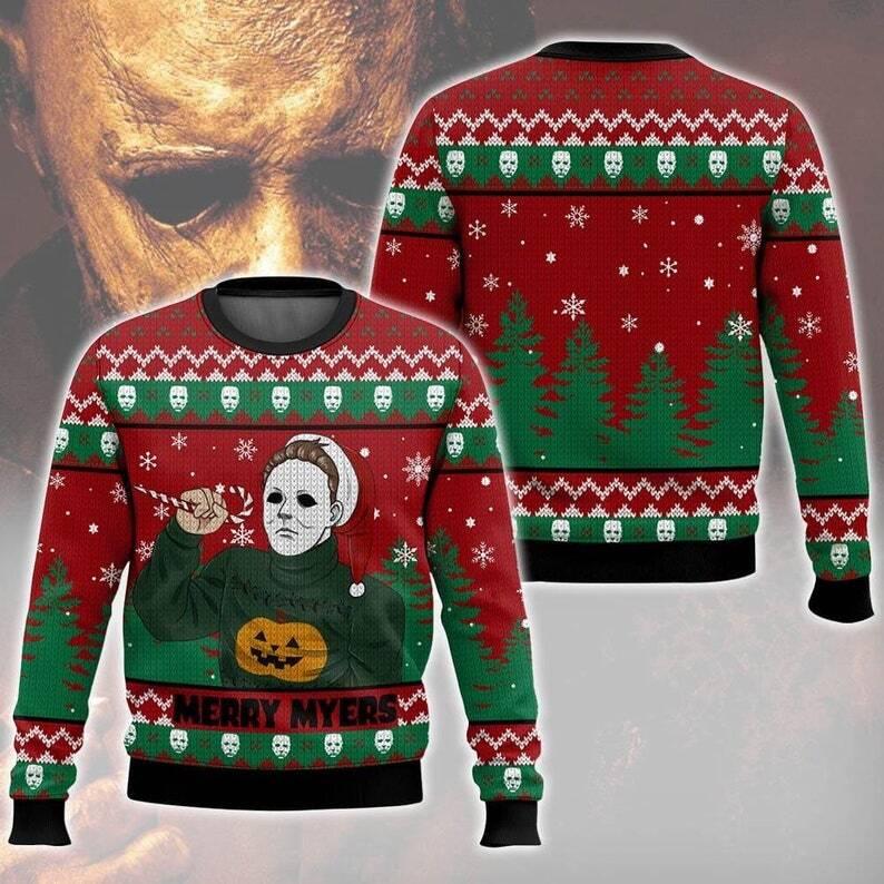 Horror ugly sweater hotsell