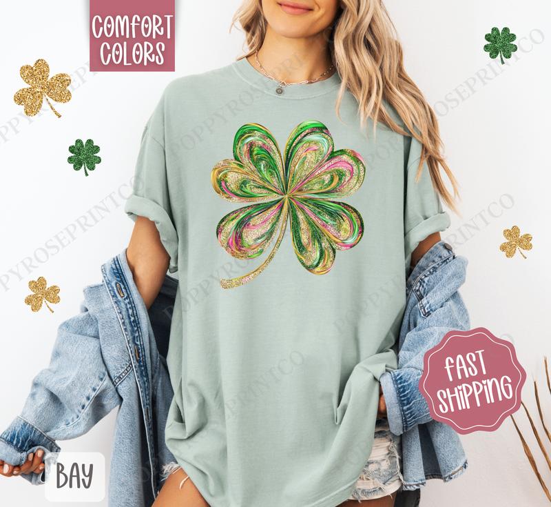 Painted Clover Tee Painted Clover Tee