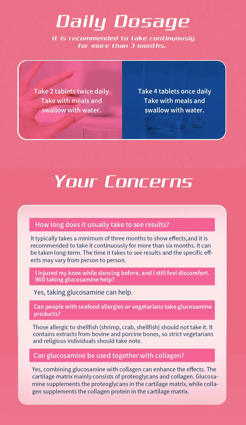 Product Introduction of Move Free joint health 7-in-1 Glucosamine Chondroitin Plus Calcium Complex Vitamin Supplements for Women Multi-Vitamins + Multi-Glucosamine 120 Pills 14