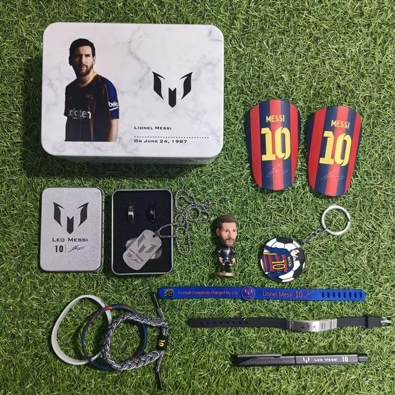 Goat Lionel Gift Bundle(1 gift box+1 Keychain+1 Figure+1 Pen+1 ...