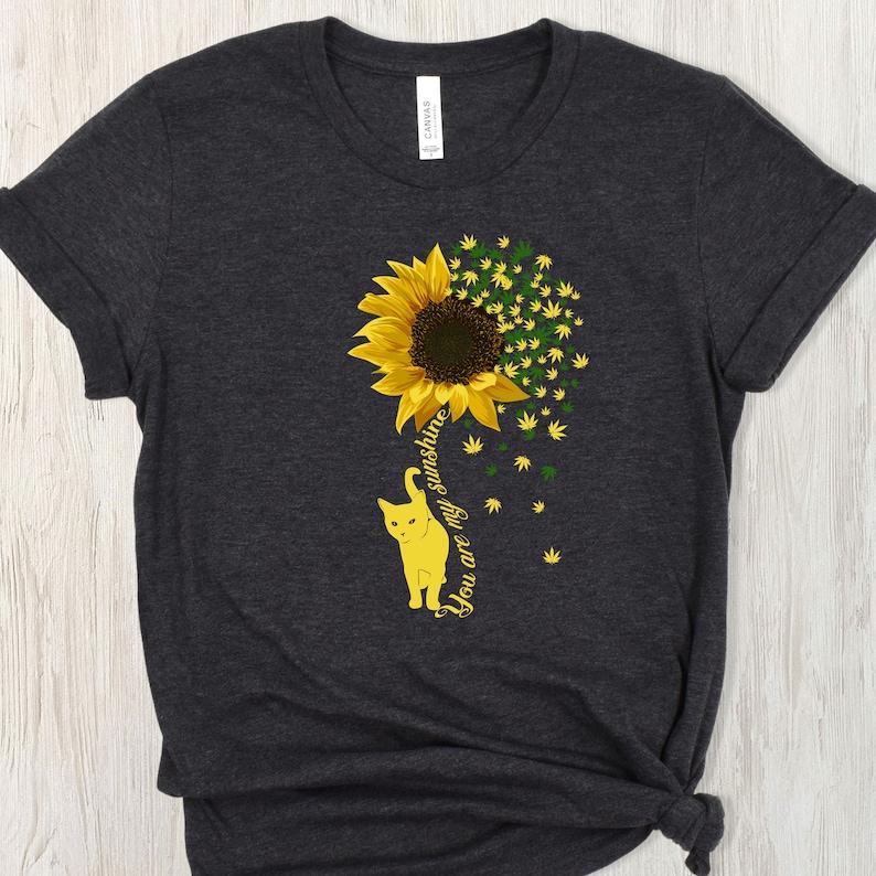 You Are My Sunshine T-Shirt Cat Sunflower You Are My Sunshine T-Shirt Cat Sunflower