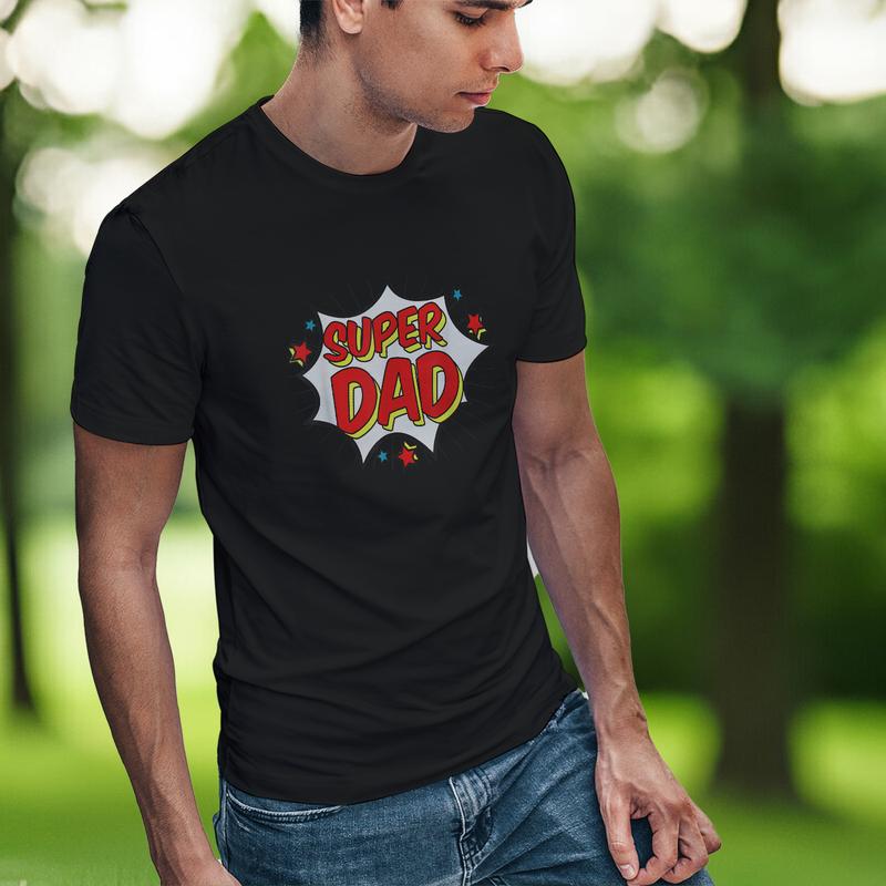 Superhero Super Dad T-Shirt Matching Family Hero Shirts Superhero Super Dad T-Shirt Matching Family Hero Shirts