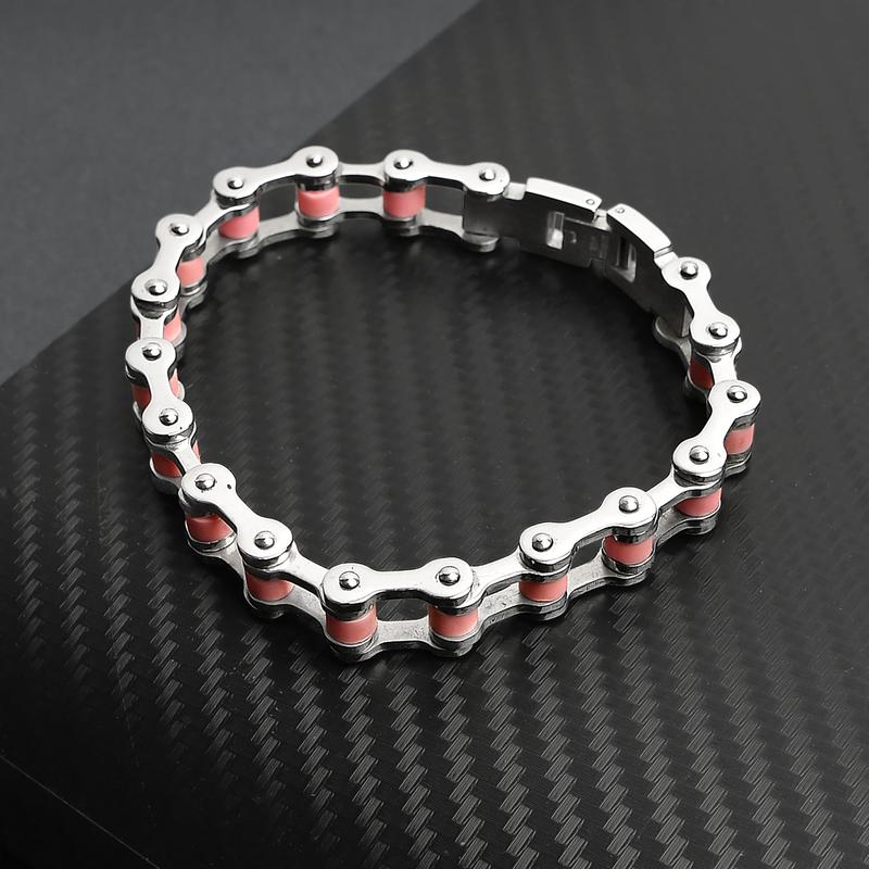 Women's motorcycle chain bracelet hotsell
