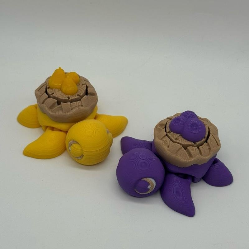 Turtle Pie Clickers - Lemon and Blueberry Turtle Clickers - 3D - TikTok ...