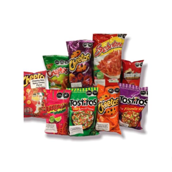 Mexican Chips Sabritas, Cheetos, Doritos, Tostitos, Rancheritos ...
