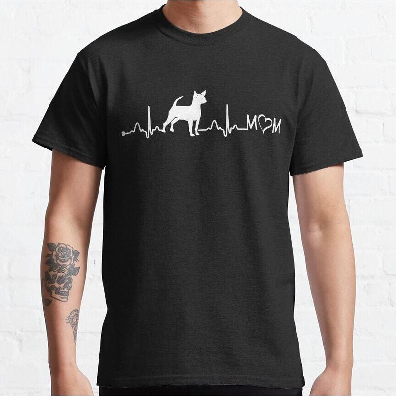 Chihuahua Dog Heartbeat T-Shirt Chihuahua Dog Heartbeat T-Shirt