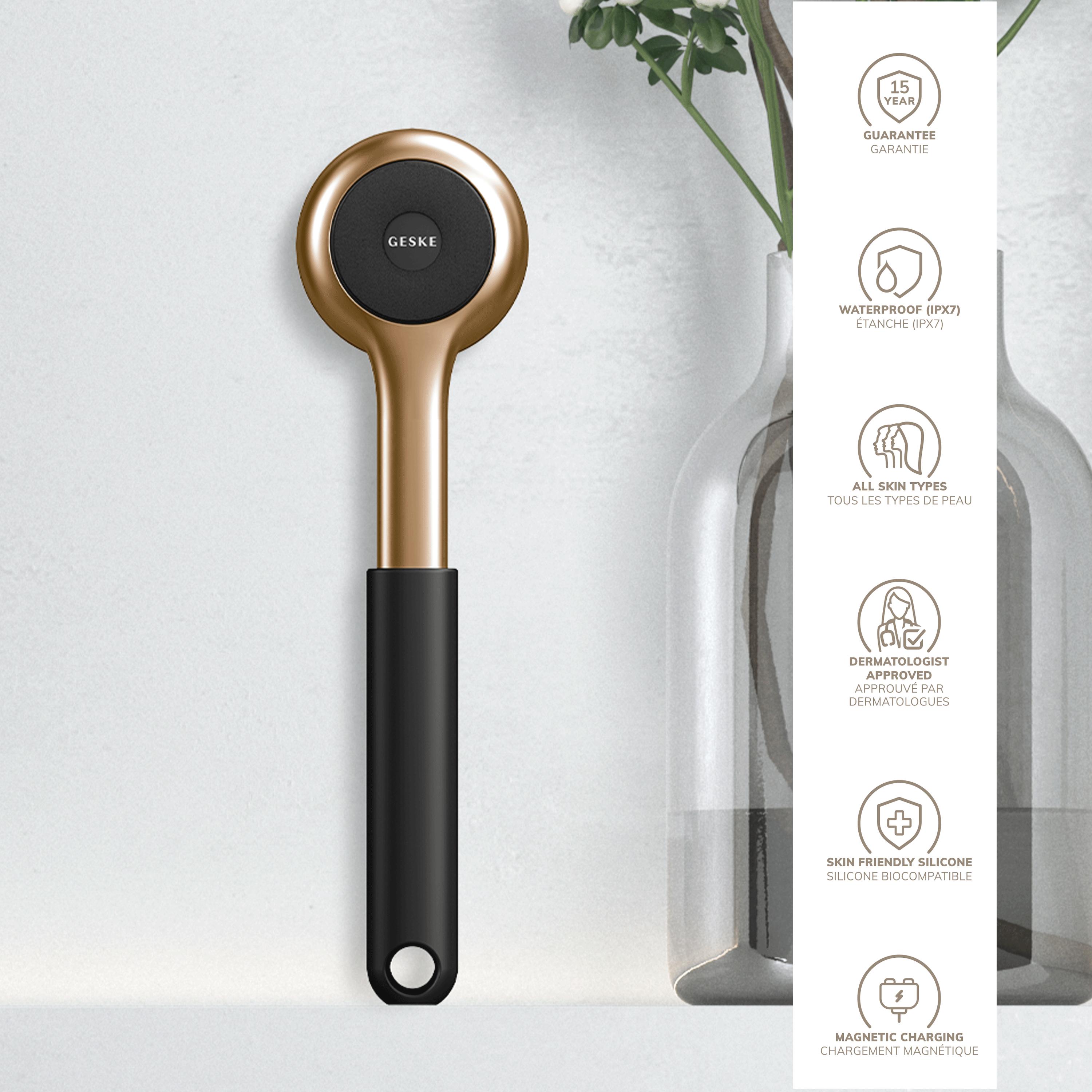GESKE Cepillo Sónico de Cuerpo Completo y Exfoliante Intensivo 8 en 1 | Cepillo Corporal Eléctrico - Imagen 12 de 35
