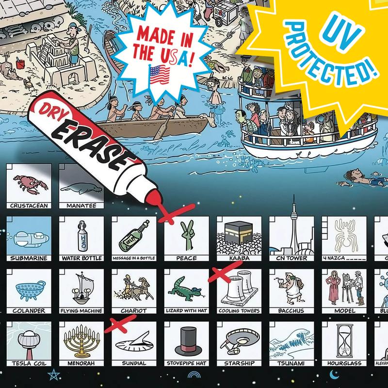 Worlds Greatest Search And Discover Poster - USA Edition - TikTok Shop
