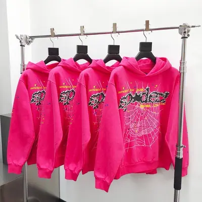 Pink Sp5der Hoodie from Stockx - TikTok Shop Pink Sp5der Hoodie from Stockx - TikTok Shop