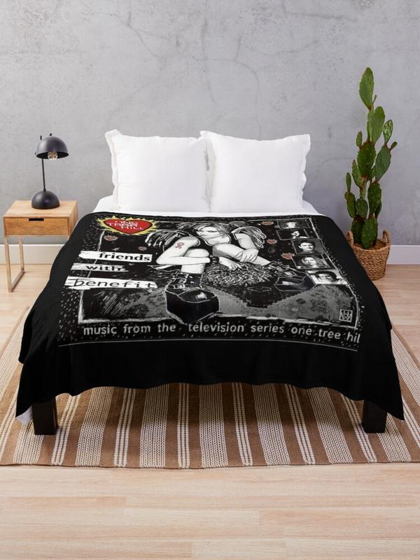 TikTok Shop Lovegiftbyaura One Tree Hill Friends With Benefit Throw Blanket Velveteen Plush Blanket