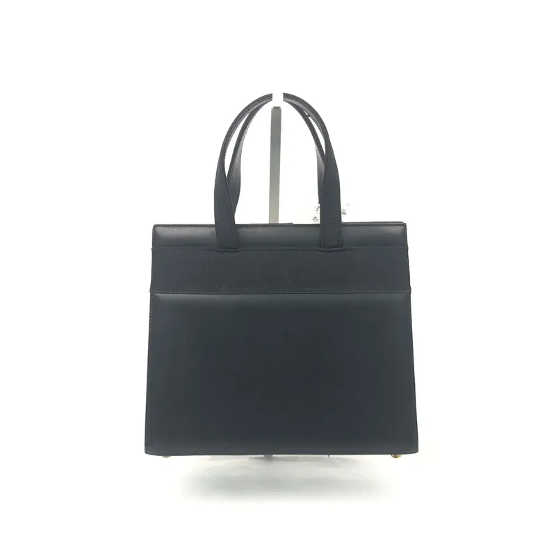 172G100C☆未使用 Salvatore Ferragamo フェラガモ ガンチーニ レザー 長財布 ブラック 黒